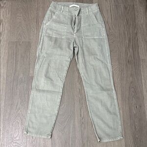 Joe's Jeans Olive Green Utility Pants